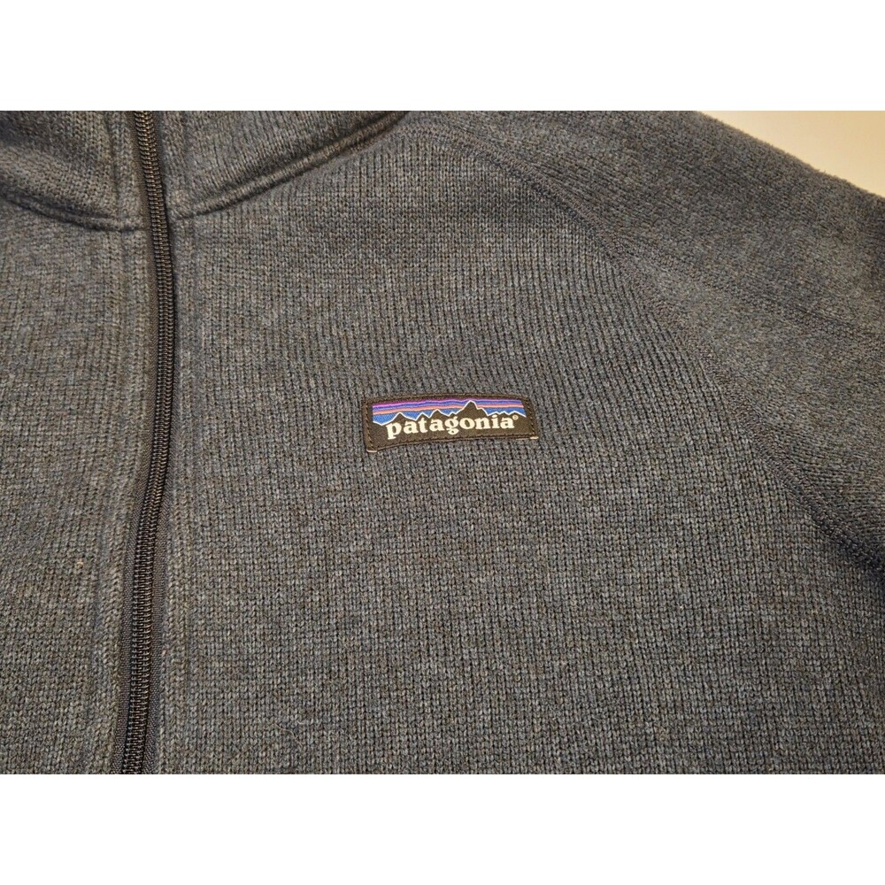 Patagonia Better Sweater 1/4 Zip Pullover Womens Small Blue Fleece Jacket - Picture 3 of 7